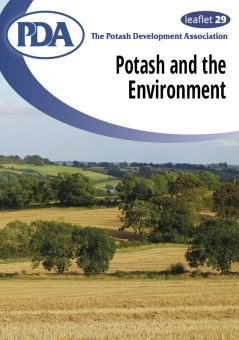 PDA Leaflet 29: Potash and the environment