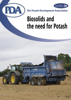 Leaflet 20 - Biosolids and the Need for Potash