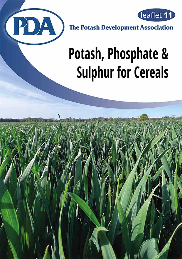 11. Potash for cereals Potash Development Association (PDA)