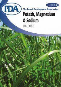 PDA leaflet 6 Potash, Magnesium and Sodium Fertilisers for Grass