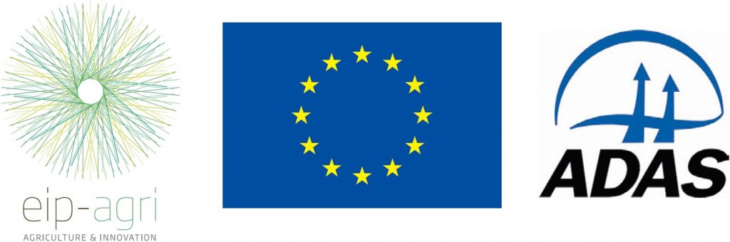 eip-agri, EU and ADAS logos